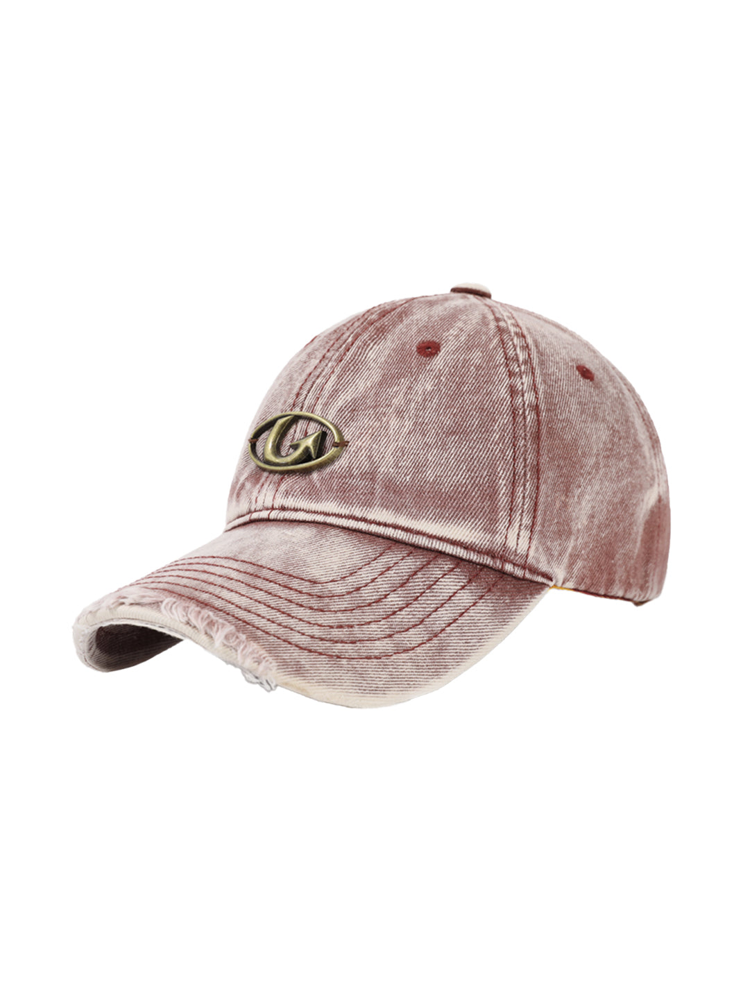 IIING | Curved Brim Washed Denim Baseball Cap - PSYLOS 1, IIING | Curved Brim Washed Denim Baseball Cap, Accessories, IIING, PSYLOS 1